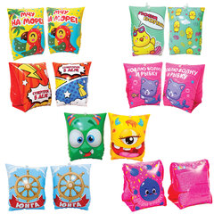 Нарукавники надувные для плавания, 23&times;15 см, от 3 лет, АССОРТИ, 7 видов, PLAYMARKET