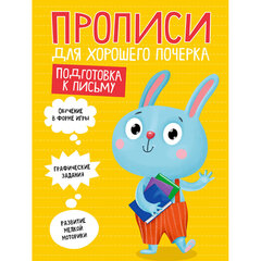 Прописи &laquo;ДЛЯ ХОРОШЕГО ПОЧЕРКА&raquo;, АССОРТИ, А4, 195&times;276 мм, 16 стр., ПП