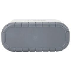 Стакан-органайзер для зубных щеток и пасты, БЕЛЫЙ, 9&times;19&times;12 см, LAIMA HOME, 700047