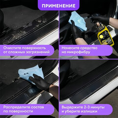 Очиститель салона для велюра, кожи, пластика, 600 мл, GRASS UNIVERSAL CLEANER, триггер