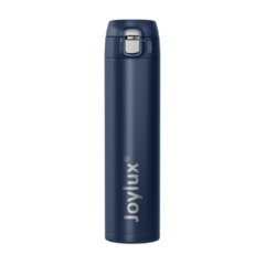 Термокружка 520 мл JOYLUX (ДЖОЙЛЮКС) ULTRA BLUE, нержавеющая сталь SUS304, синий матовый, 700278
