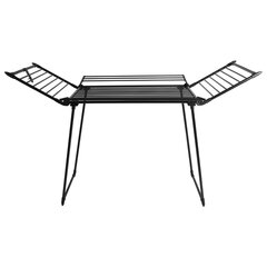 Сушилка напольная для белья раскладная, 5 зон сушки, 25 метров, LAIMA HOME MEGA BLACK, 700471