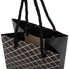 Пакет подарочный под бутылку (1 штука), 13&times;9&times;36 см (B), &laquo;Leather Bottle Bag&raquo;, ассорти, ЗОЛОТАЯ СКАЗКА, 700802