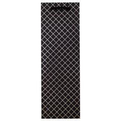 Пакет подарочный под бутылку (1 штука), 13&times;9&times;36 см (B), &laquo;Leather Bottle Bag&raquo;, ассорти, ЗОЛОТАЯ СКАЗКА, 700802