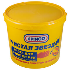 Паста очищающая средство для рук, 5 л, PINGO (Пинго), ЧИСТАЯ ЗВЕЗДА, от самых стойких загрязнений, банка