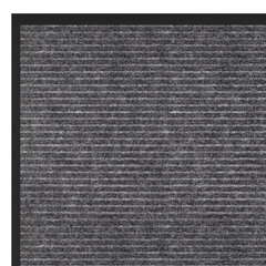 Коврик придверный 50&times;80 см, СЕРЫЙ, влаго-грязезащитный, 450 г/<wbr/>м<sup>2</sup>, ребристый, PRIMILA (ПРИМИЛА) EXTRA, 701023