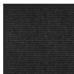Коврик придверный 90&times;150 см, ЧЕРНЫЙ, влаго-грязезащитный, 450 г/<wbr/>м<sup>2</sup>, ребристый, PRIMILA (ПРИМИЛА) EXTRA, 701031