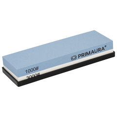 Точильный камень водный, 1000/<wbr/>3000 грит, с фиксатором угла заточки, PRIMAURA (ПРИМАУРА), 701627