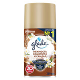 Сменный баллон 269 мл, GLADE "Нежность кашемира и сандал" для автоматических освежителей