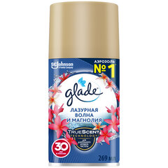 Сменный баллон 269 мл, GLADE &laquo;Лазурная волна и магнолия&raquo; для автоматических освежителей