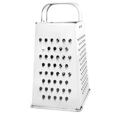 Терка 4 грани 22&times;11&times;8,5 см, белая жесть, BOOMHOUSE (БУМХАУС) Classic, 701858