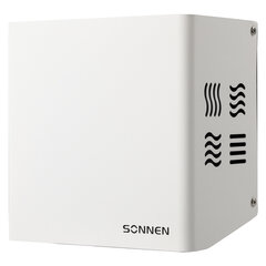 Сушилка для рук SONNEN HDR-1200W, 1200 Вт, производство РОССИЯ, антивандальная, сталь, белая, 701870