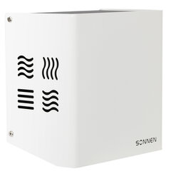 Сушилка для рук SONNEN HDR-1200W, 1200 Вт, производство РОССИЯ, антивандальная, сталь, белая, 701870