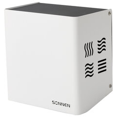 Сушилка для рук SONNEN HDR-1200W, 1200 Вт, производство РОССИЯ, антивандальная, сталь, белая, 701870
