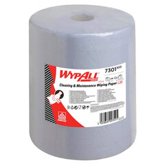 Бумага протирочная KIMBERLY-CLARK Wypall L20, 500 листов в рулоне, 33&times;38 см, 2-слойная, голубая, 7301