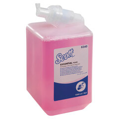 Картридж с пенным мылом одноразовый KIMBERLY-CLARK Scott &laquo;Essential&raquo;, 1 л, розовый, артикул 6340
