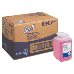 Картридж с пенным мылом одноразовый KIMBERLY-CLARK Scott &laquo;Essential&raquo;, 1 л, розовый, артикул 6340