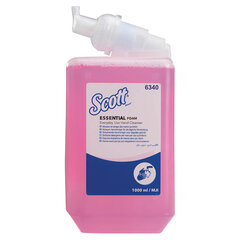 Картридж с пенным мылом одноразовый KIMBERLY-CLARK Scott &laquo;Essential&raquo;, 1 л, розовый, артикул 6340