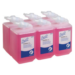 Картридж с пенным мылом одноразовый KIMBERLY-CLARK Scott &laquo;Essential&raquo;, 1 л, розовый, артикул 6340