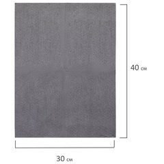 Салфетка КОРЕЙСКАЯ УМНАЯ для дома и авто БЕЗ РАЗВОДОВ, 30&times;40 см, 3 шт., УНИВЕРСАЛЬНАЯ, LAIMA, 702524