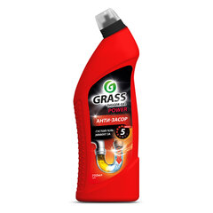 Средство для прочистки канализационных труб 750 мл GRASS DIGGER-GEL POWER, гель, щелочное