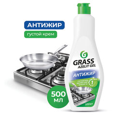 Средство для чистки плит, духовок, грилей от жира/<wbr/>нагара, ГЕЛЬ 500 мл, GRASS AZELIT-GEL, щелочное