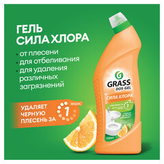 Средство для уборки сантехники и туалета дезинфицирующее 750 мл GRASS DOS-GEL &laquo;Сила цитрусов&raquo;