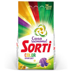 Стиральный порошок-автомат 6 кг, SORTI &laquo;Color&raquo; яркий цвет