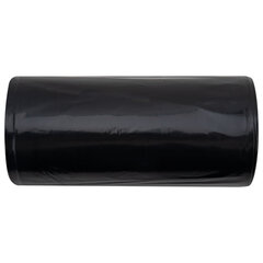 Мешки для мусора 120 л, черные в рулоне 20 штук прочные, ПВД 35 мкм, 70&times;110 см, серия Extra, BOOMHOUSE (БУМХАУС), 702662
