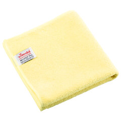 Салфетки VILEDA PROFESSIONAL &laquo;МикроТафф Плюс&raquo; КОМПЛЕКТ 5 шт., микрофибра, желтый, 38&times;38 см, 174205