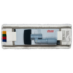 Насадка МОП плоская 40 см, VILEDA PROFESSIONAL &laquo;МикроПлюс Комби&raquo;, уши (ТИП УВ) микрофибра / скраб, 167298