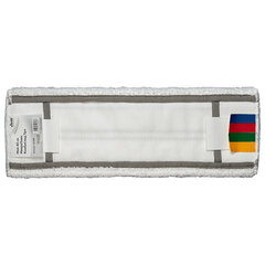 Насадка МОП плоская 40 см, VILEDA PROFESSIONAL &laquo;МикроПлюс Комби&raquo;, уши (ТИП УВ) микрофибра / скраб, 167298