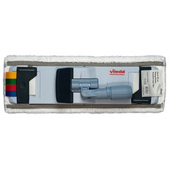Насадка МОП плоская 40 см, VILEDA PROFESSIONAL &laquo;МикроПлюс Комби&raquo;, уши (ТИП УВ) микрофибра / скраб, 167298