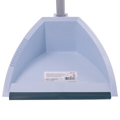 Совок VILEDA PROFESSIONAL с длинной ручкой 85 см, ширина 22 см, зубцы для очистки щеток, резиновая кромка, 146349
