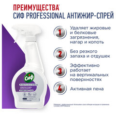 Средство для чистки плит, духовок, грилей от жира/<wbr/>нагара 500 мл, СИФ &laquo;Professional&raquo;, спрей
