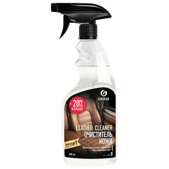 Очиститель кожи для салона автомобиля 600 мл, GRASS LEATHER CLEANER, распылитель