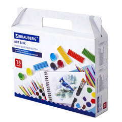 Набор для развития и творчества в подарочной коробке BRAUBERG ART BOX &laquo;НАБОР ДЛЯ ТВОРЧЕСТВА&raquo;, 15 предметов, 880125