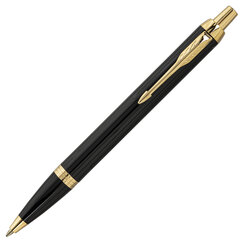 Ручка шариковая PARKER &laquo;IM Core Black Lacquer GT&raquo;, ежедневник А5 черный, пакет, 880899