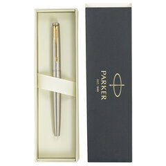 Ручка перьевая PARKER &laquo;Jotter Core Stainless Steel GT&raquo;, ежедневник А5 черный, пакет, 880902