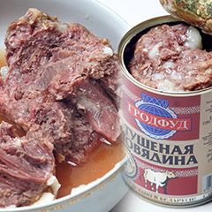 Консервация мясная